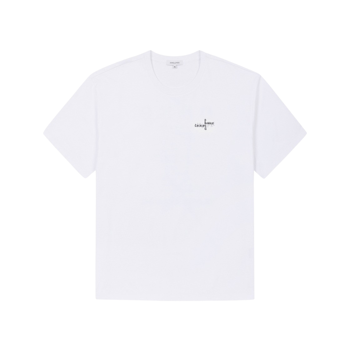 J3TAX24010WHX AMOUPRE DBSG X Bubble&Cockles T-Shirt Ver.1 White - 대표 이미지 #1