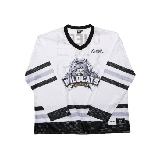 ONERM Wild Cats Ice Hockey Jersey White