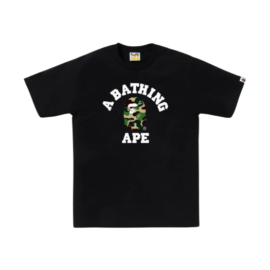 BAPE ABC Camo College T-Shirt Black Green