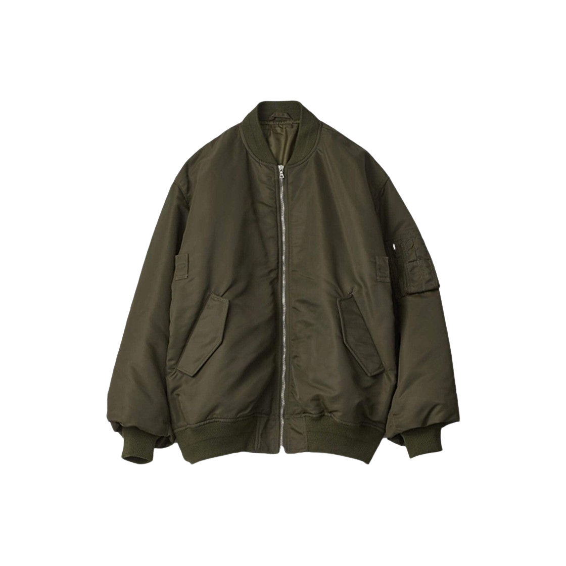 슈타인 오버사이즈 플라이트 자켓 밀리터리 카키 - 24FW(ssstein Oversized Flight Jacket Military Khaki - 24FW)