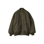 ssstein Oversized Flight Jacket Military Khaki - 24FW