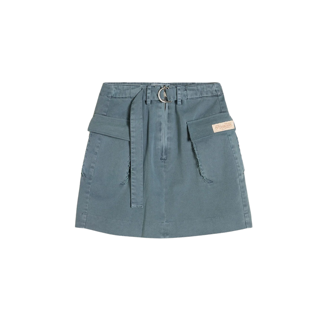 KW4ASKDHZ13BL Holzweiler Women Gorti Skirt Blue