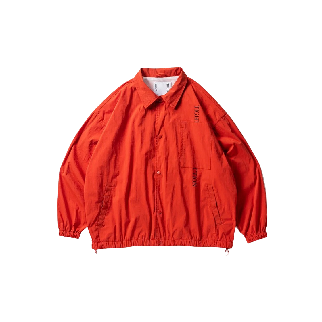 타이트부스 스트레이트 업 코치 자켓 오렌지