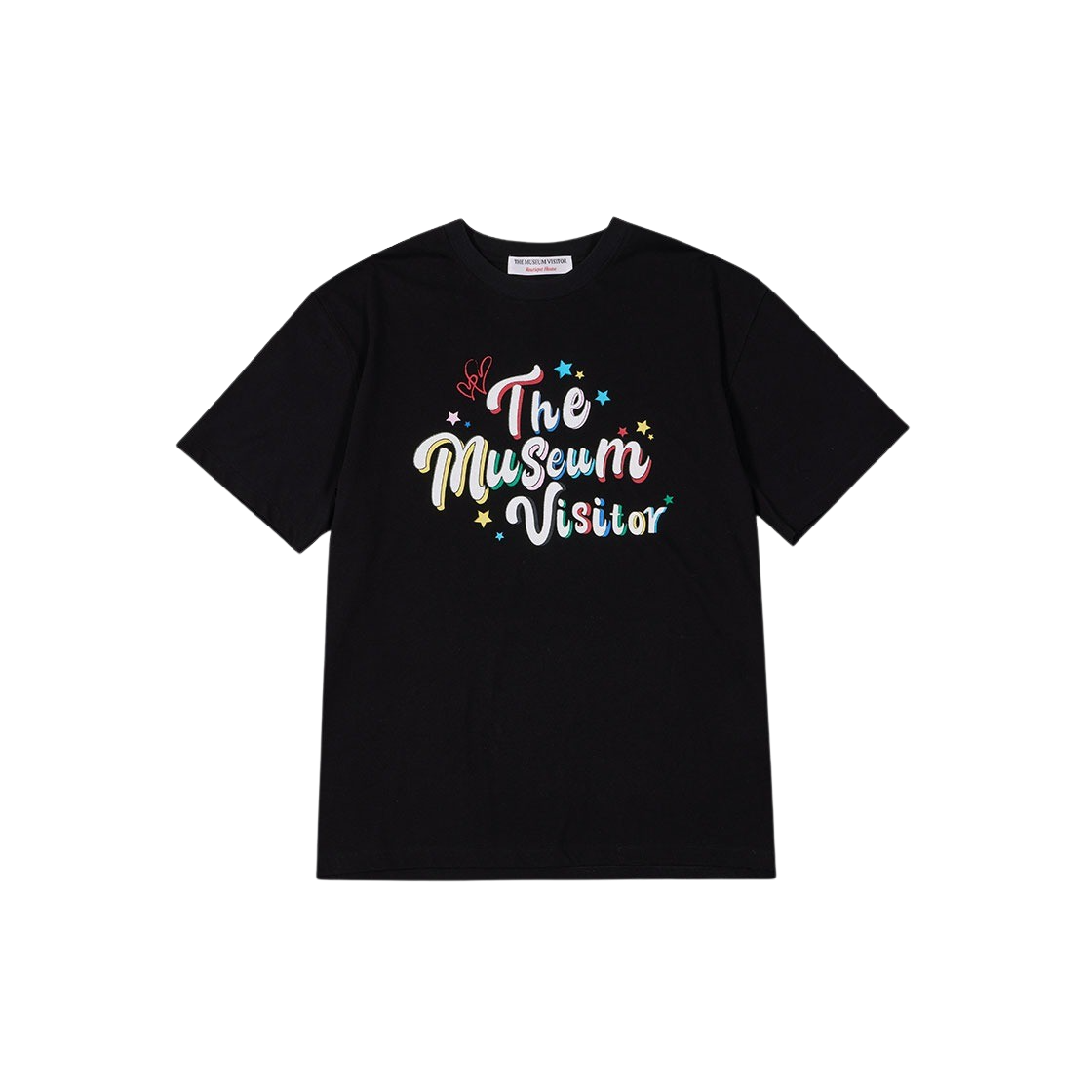 THE MUSEUM VISITOR★PARTY GLITTER LOGO T-SHIRTS 5色 a_e29d84c06c88450e99d56bcdd278