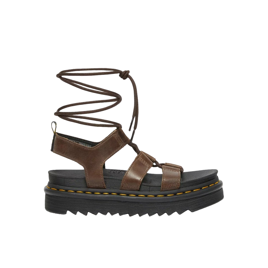 닥터마틴 우먼 나틸라 뉴 오일리 일루젼 다크 브라운(Dr. Martens Women Nartilla New Oily Illusion Dark Brown)