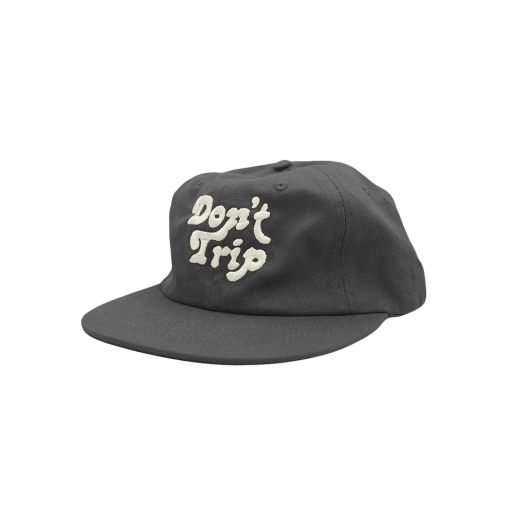 KM4BHTCFE10RG Free & Easy Don't Trip Strapback Hat Charcoal
