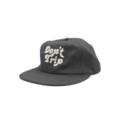 Free & Easy Don't Trip Strapback Hat Charcoal
