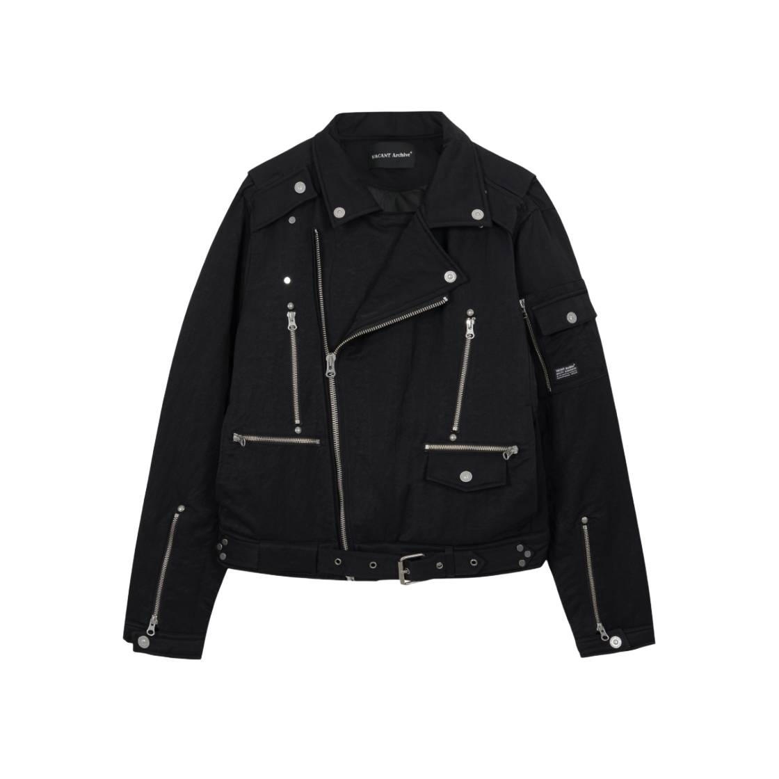 베이컨트 아카이브 루크 라이더 패디드 자켓 블랙(Vacant Archive Luke Rider Padded Jacket Black)