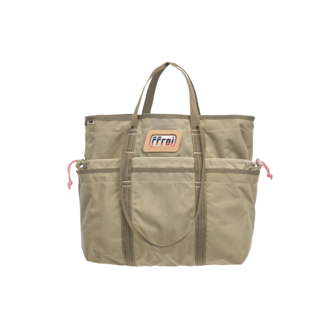 370 tote bag_03 FFROI Traveller 370 Tote Bag Beige