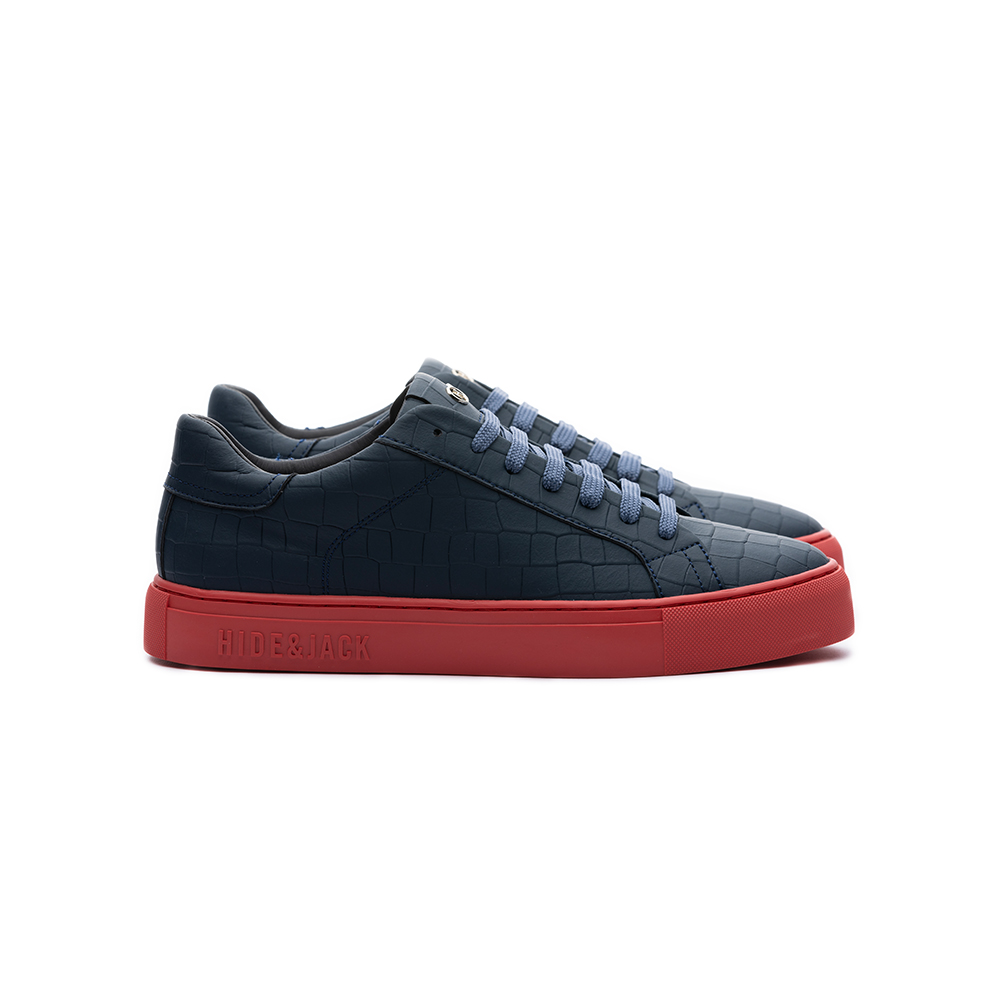 하이드앤잭 에센스 크로코 스니커즈 네이비(Hide&Jack Essence Croco Line Sneakers Navy) - 2