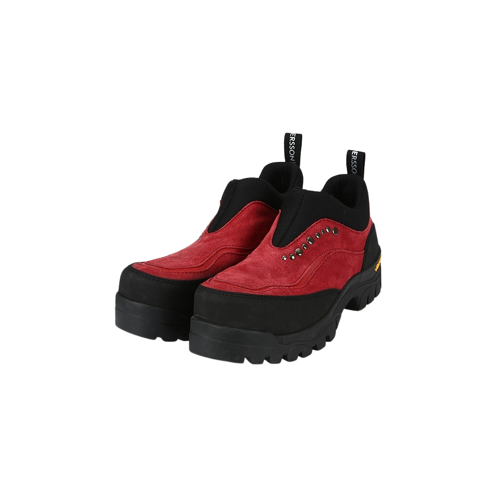 aaa357u(RED) ADSB Andersson Bell Unisex Andress Slip-On Shoes Red