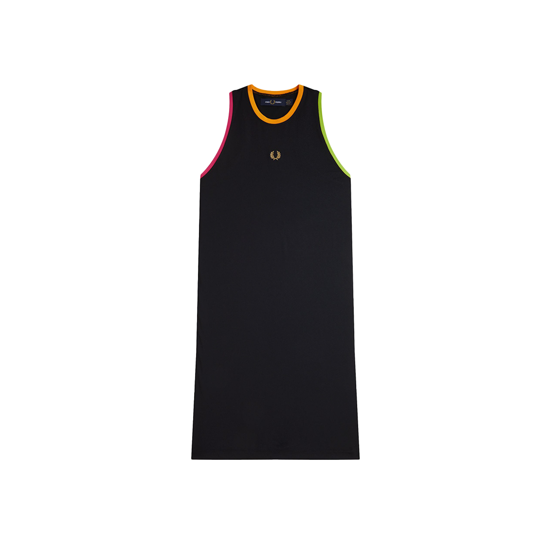 AFPF2519179-102 Fred Perry Womens Tennis Dress Black