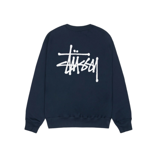 스투시 월드투어 크루넥 블랙 2023 | Stussy | KREAM