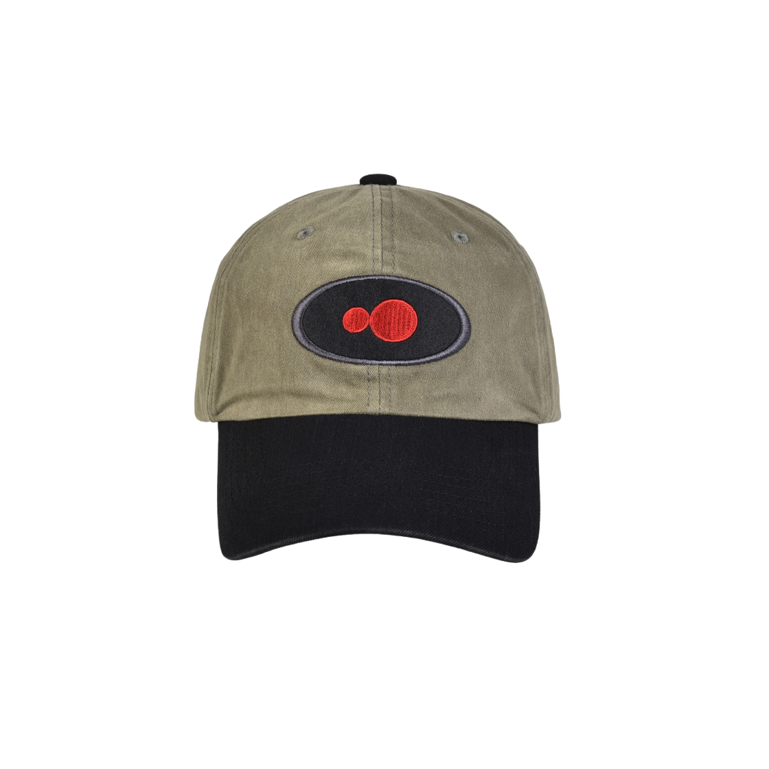 에이에이 오발 심볼 로고 캡 머드 블랙(Aeae Oval Symbol Logo Cap Mud Black)