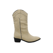 Moodnight Knox Western Boots Sand-Beige Nubuck