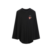 Dairiku Tour Raglan Tee Black - 24FW