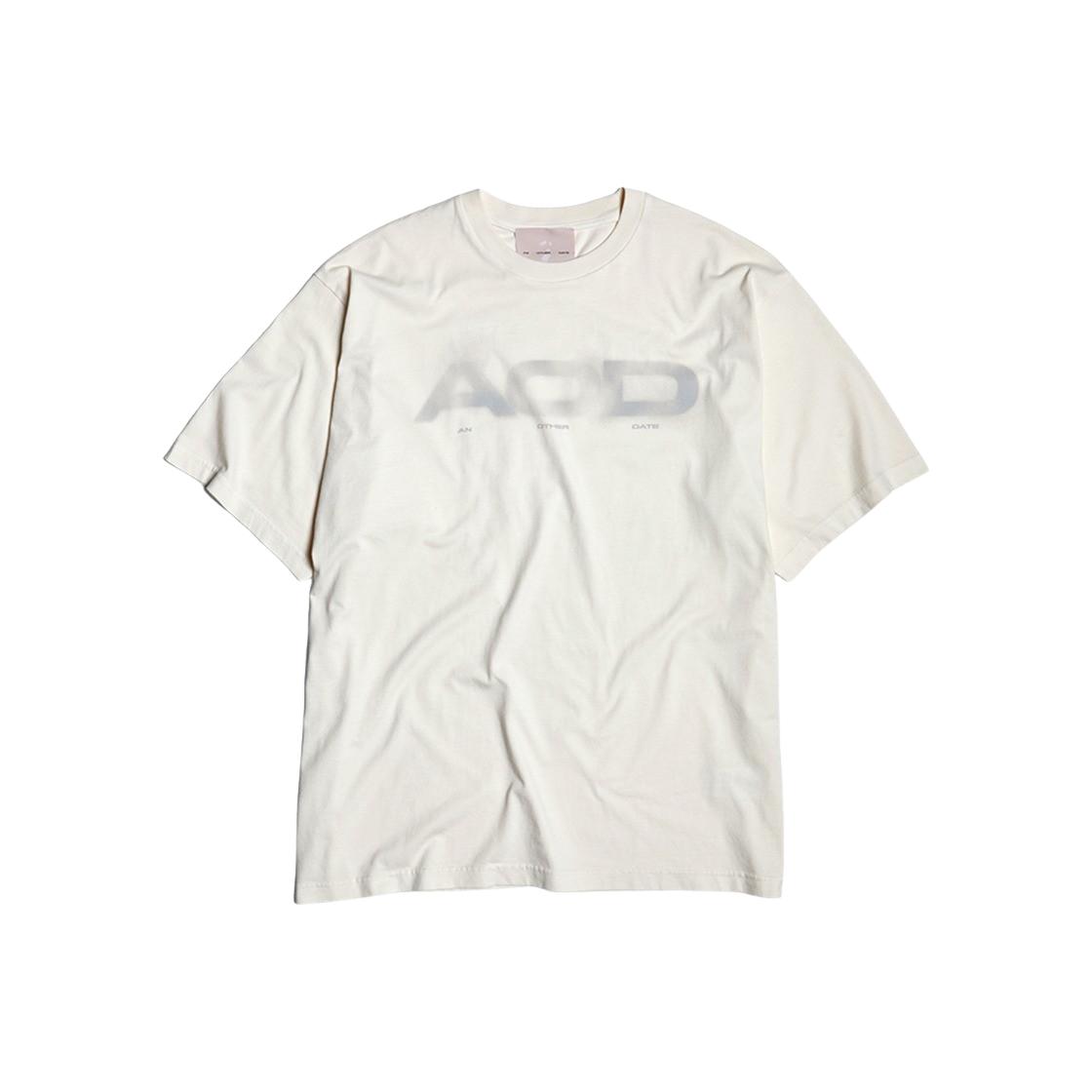 [KREAM 단독] AOD 로고 프린트 코튼 티셔츠 클라우드 댄서 - 24FW([KREAM 단독] AOD Logo Print Cotton T-Shirt Cloud Dancer - 24FW)