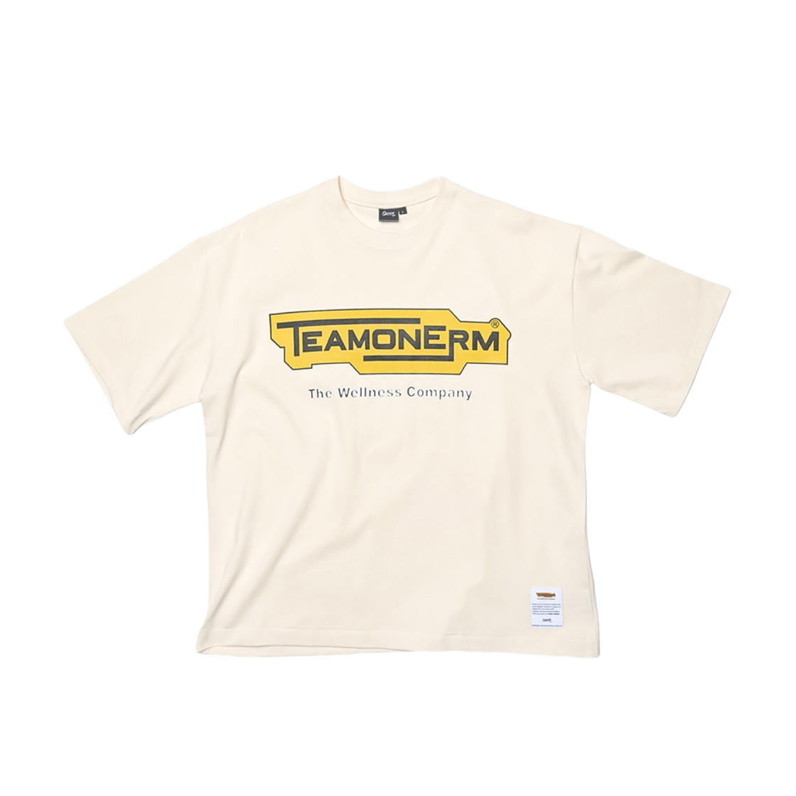 - ONERM Techno Parody T-Shirt Irish Cream - 대표 이미지 #1