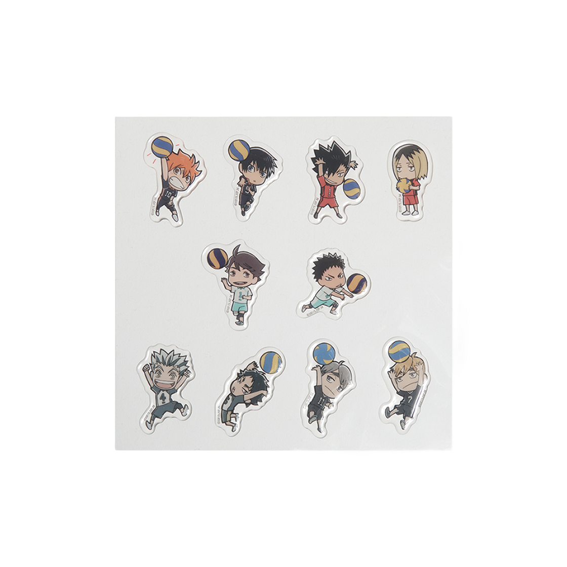 ERHKG015 EERST x HAIKYU!! SD Sticker Pack Multi