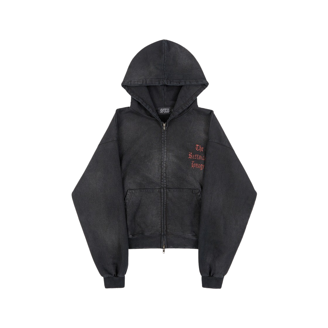 ♦SUNDAYOFFCLUB♦Dancing Devils 2-way Zip Hoodie☆ 선데이오프클럽(SUNDAYOFFCLUB) Dancing Devils 2-way Zip