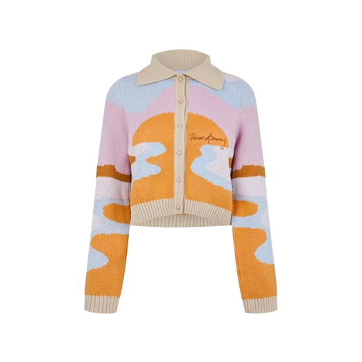 HSBA443RC House of Sunny Women The Rise Tripper Cardigan