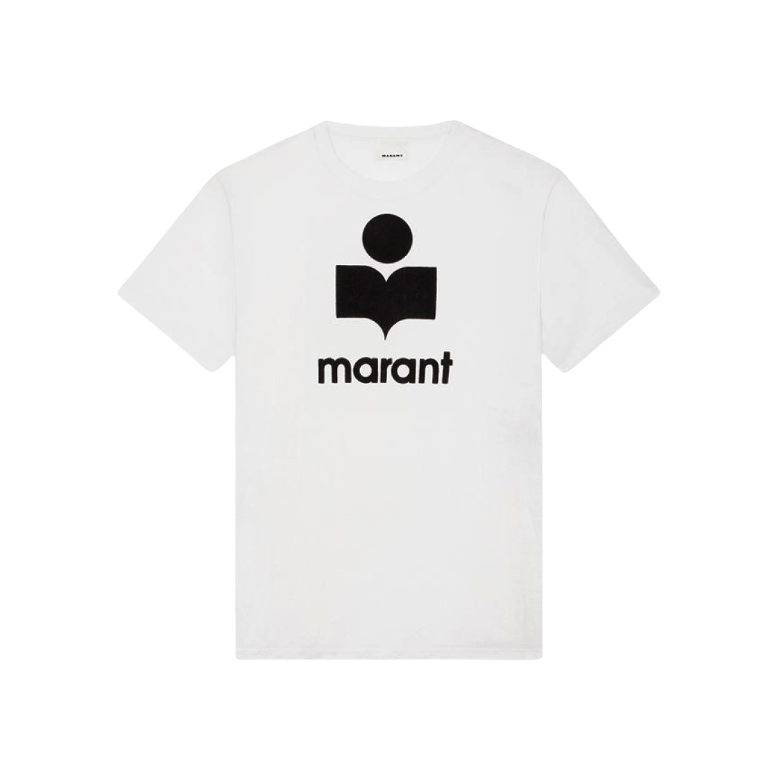 TS0045HA-B1N22H-20WH Isabel Marant Karman Logo T-Shirt White - 24SS - 대표 이미지 #1