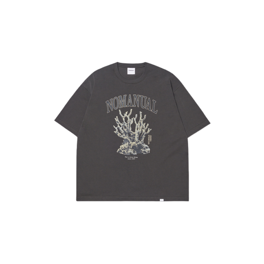 【NOMANUAL】25ss R.V ARCH LOGO T-SHIRT MUSINSA | NOMANUAL R.V ARCH LOGO T-SHIRT - BLACK