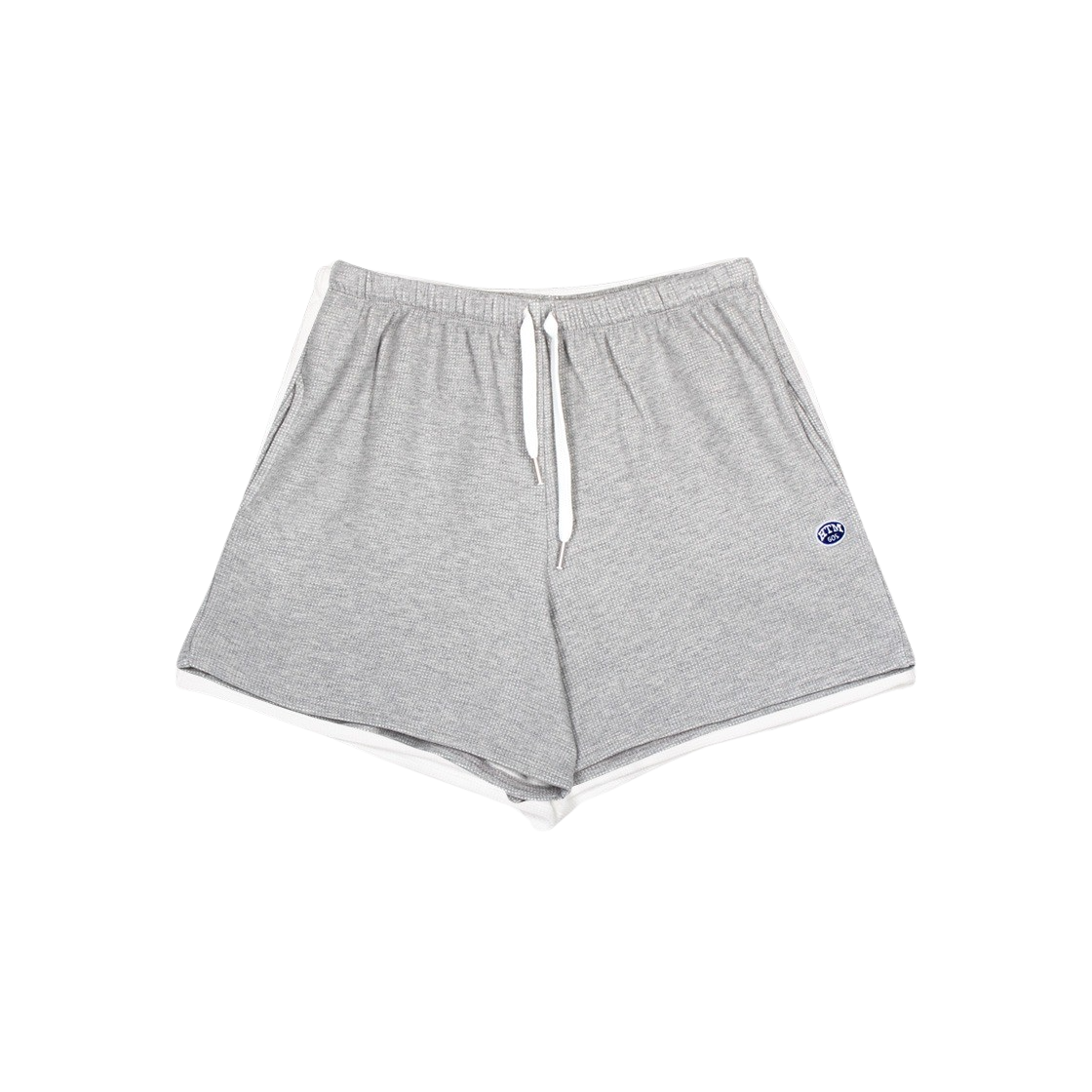 HTBTWS24AWH00 Hetherment Waffle Comfy Shorts Melange - 대표 이미지 #1
