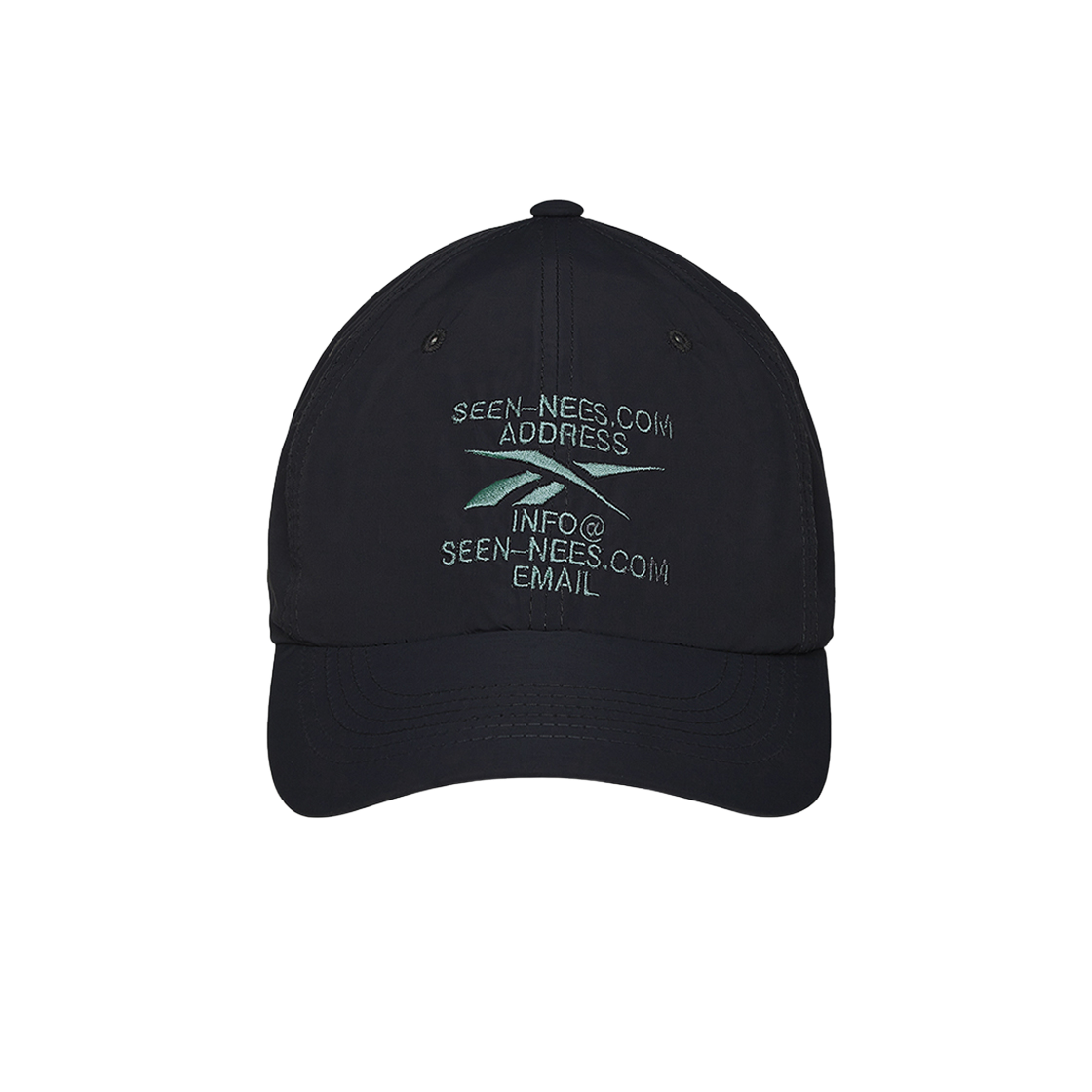 REHE4FY90 SEEN x Reebok Contact Logo Cap Black