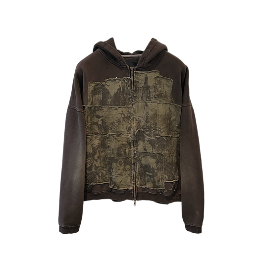 언더마이카 25SS 사일런트 세인츠 인 멀티 아이론 크로스 후드