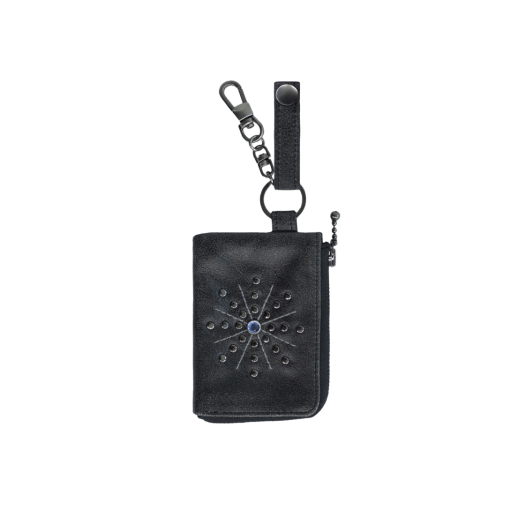 PL5PWA4500B0 [프리오더] Polyteru Rivet Card Wallet Black