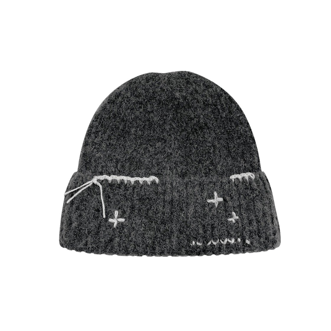 루바티 핸드스티치 비니 챠콜(Rubati Hand Stitched Beanie Charciak)