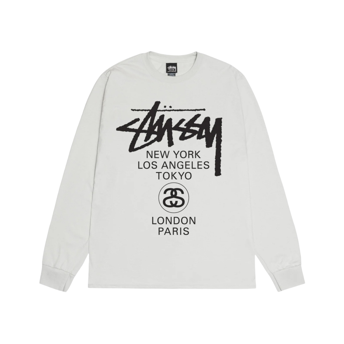 스투시 월드투어 롱슬리브 티셔츠 포그 2024 | Stussy | KREAM