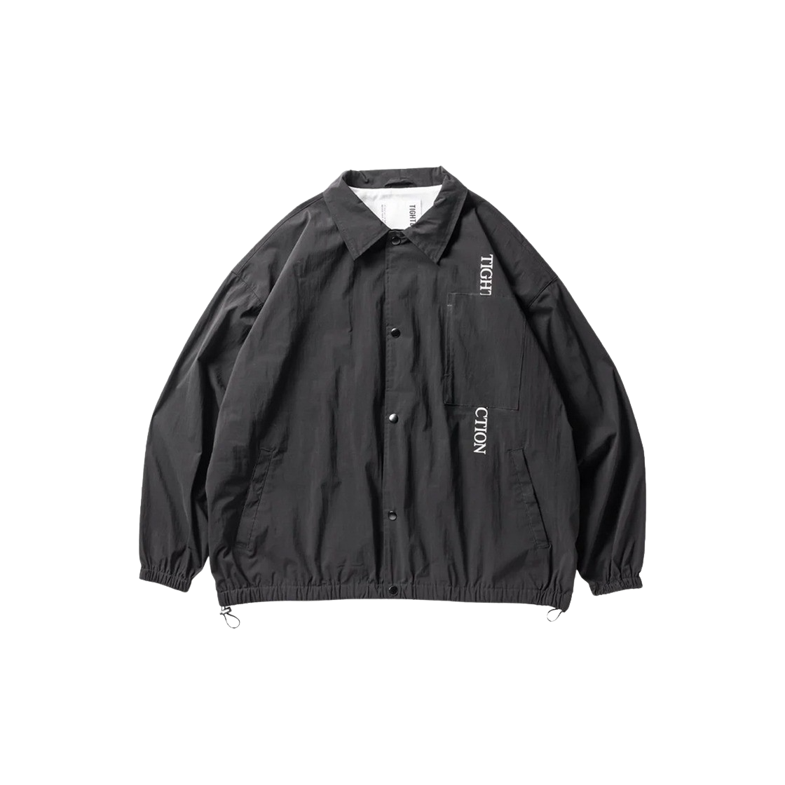 타이트부스 스트레이트 업 코치 자켓 블랙