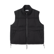 Millo Archive Covering Duck  Down Vest Black
