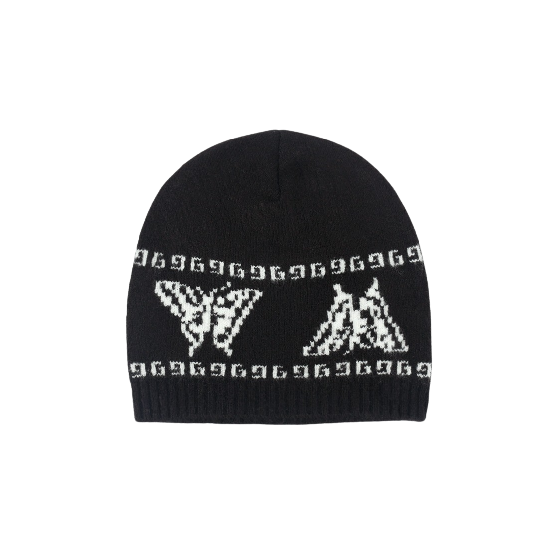 P00000EN Sunnect Butterfly Beanie Black - 대표 이미지 #1