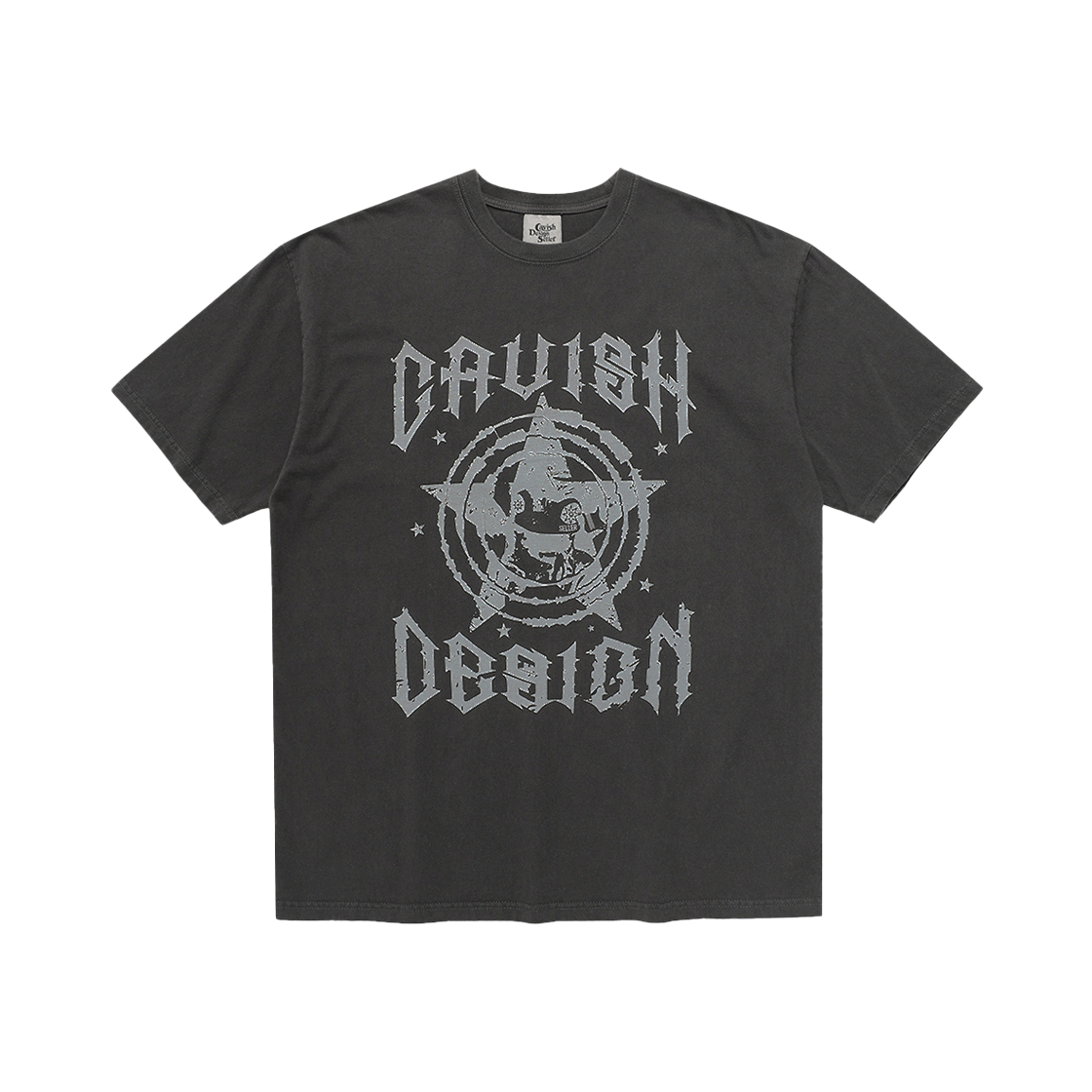 [CAVISH] ROCK STAR PIGMENT SS TEE ★大人気★ ☆Stray Kids ヒョンジン / ENHYPEN ニキ 着用！！[CAVISH