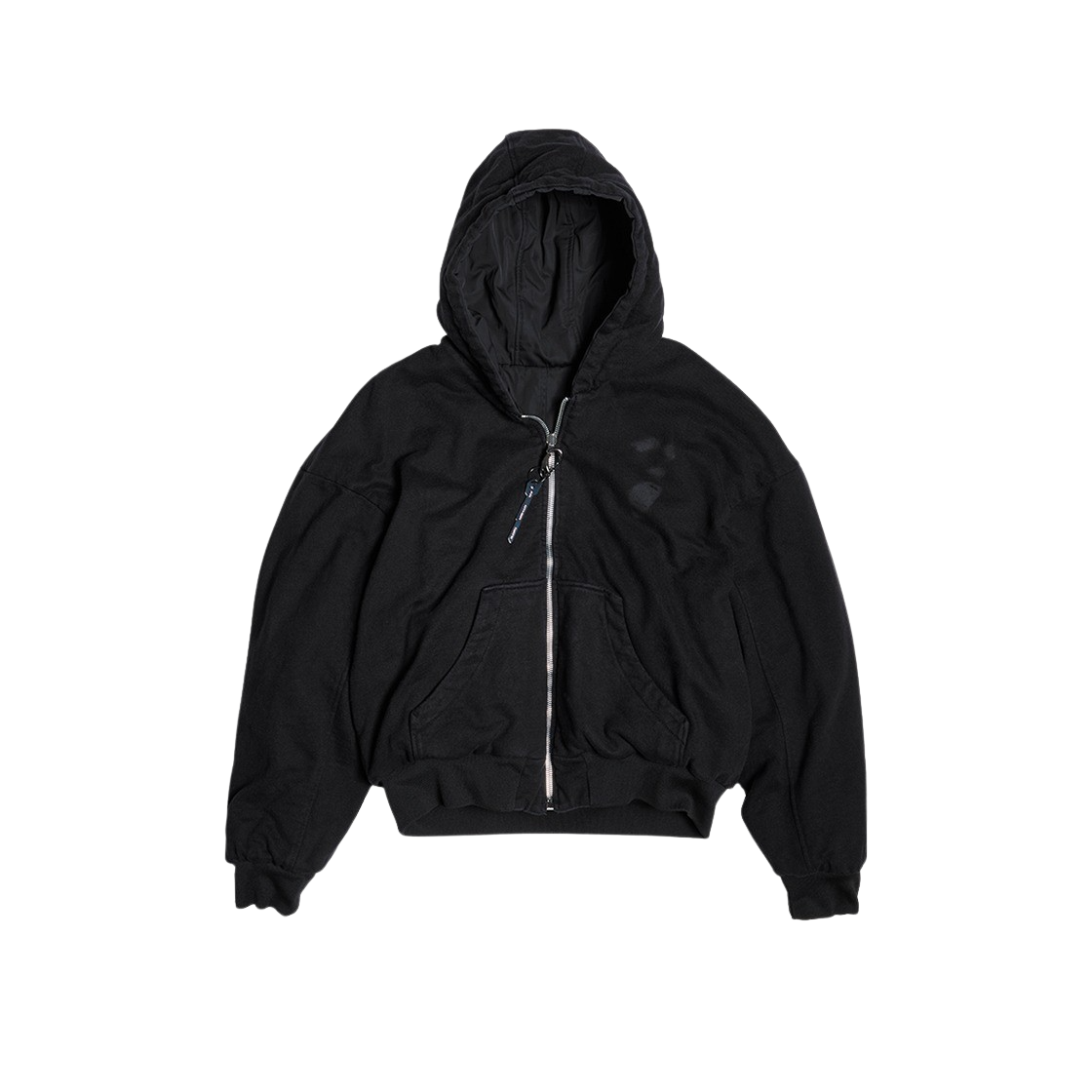KM4DOTBAO14BK [KREAM 단독] AOD Reversible Nylon Cotton Bomber Black - 24FW