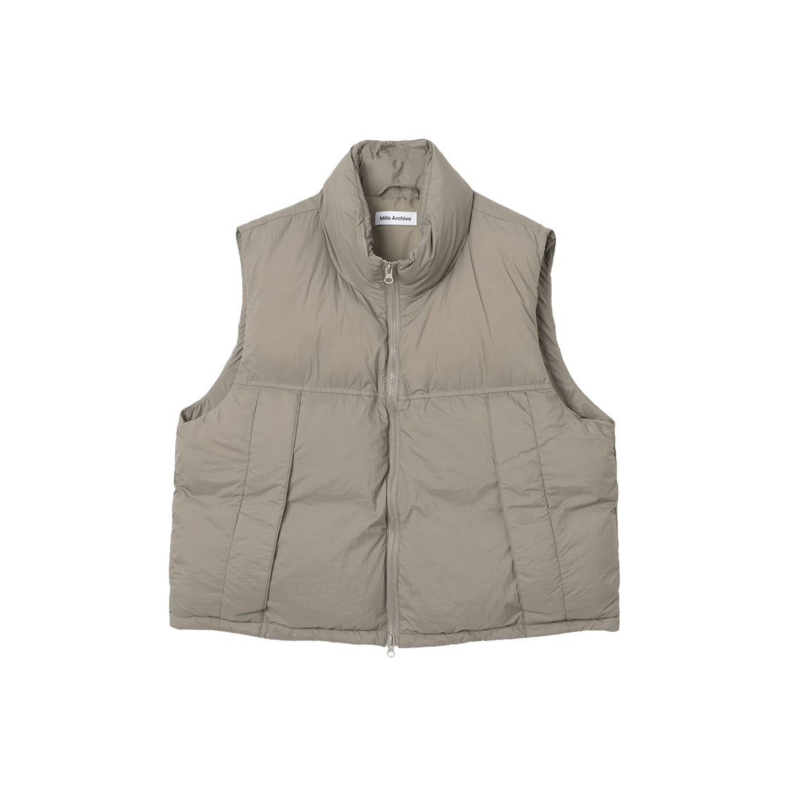 밀로 아카이브 크롭 오버 베스트 애쉬 브라운