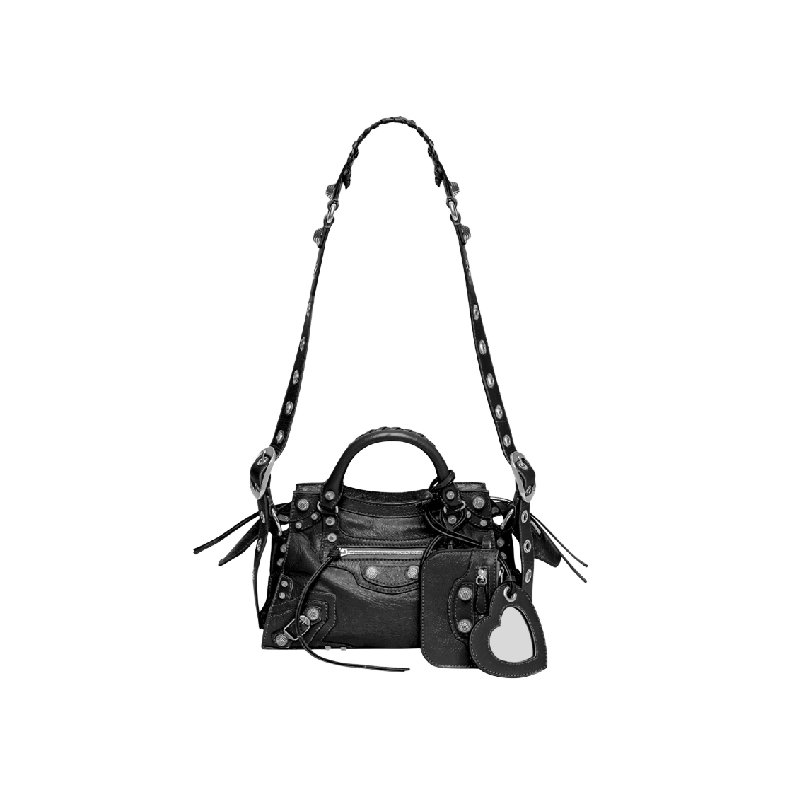 발렌시아가 네오 카골 XS 핸드백 블랙(Balenciaga Neo Cagole XS Handbag Black)