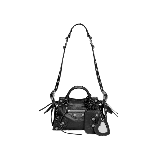 700940210B01000 Balenciaga Neo Cagole XS Handbag Black
