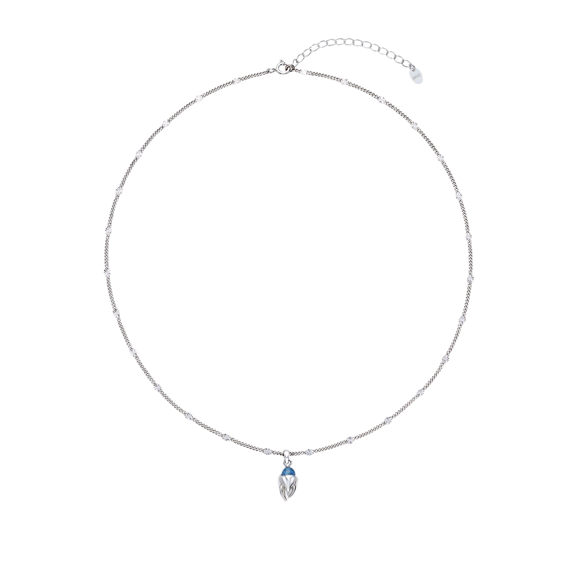 티스 베이비티스 네클리스 아쿠아마린(Teeth Baby Teeth Necklace Aquamarine)