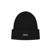 Supreme Overdyed Beanie Black - 24SS
