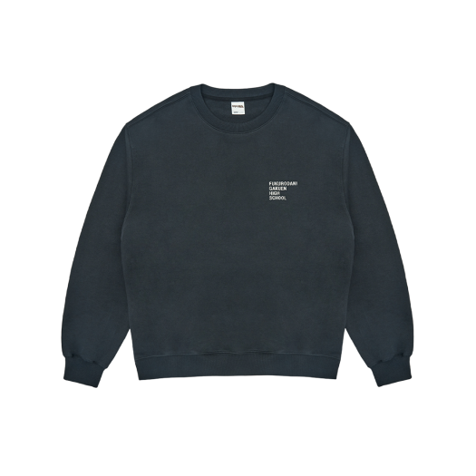 ERHKT016 EERST x HAIKYU!! School Sweat Charcoal
