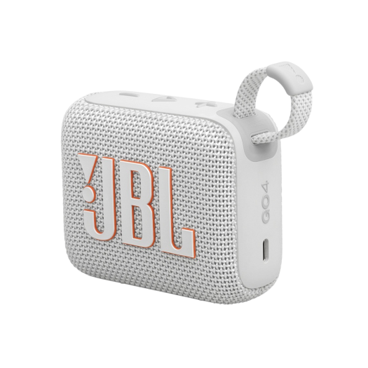 JBLGO4WHT JBL GO4 Portable Bluetooth Speaker White