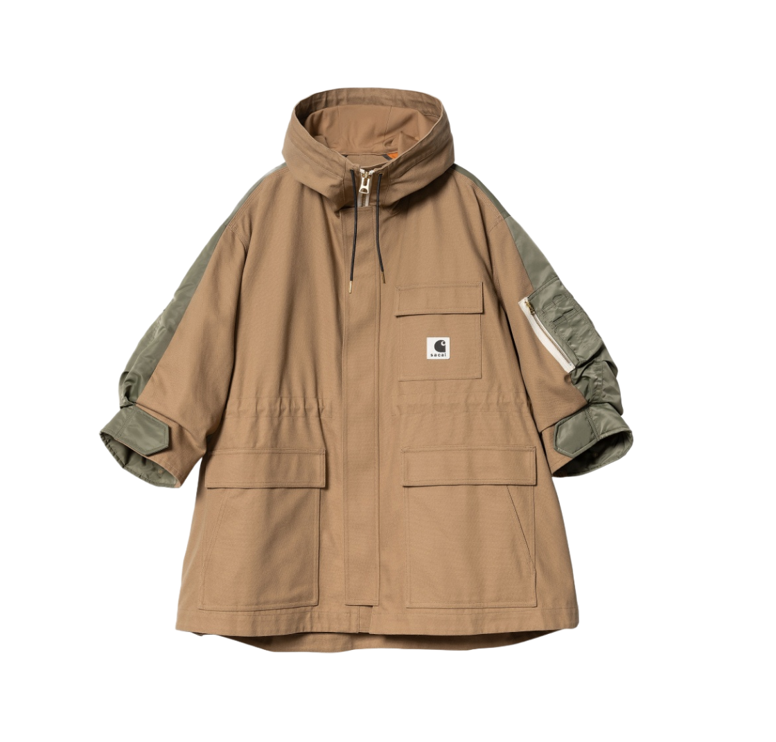 ジャケット・アウター sacai Carhartt WIP Duck Nylon Twill Coat sacai×Carhartt WIP 2024SS Duck Nylon Twill Coat ダック