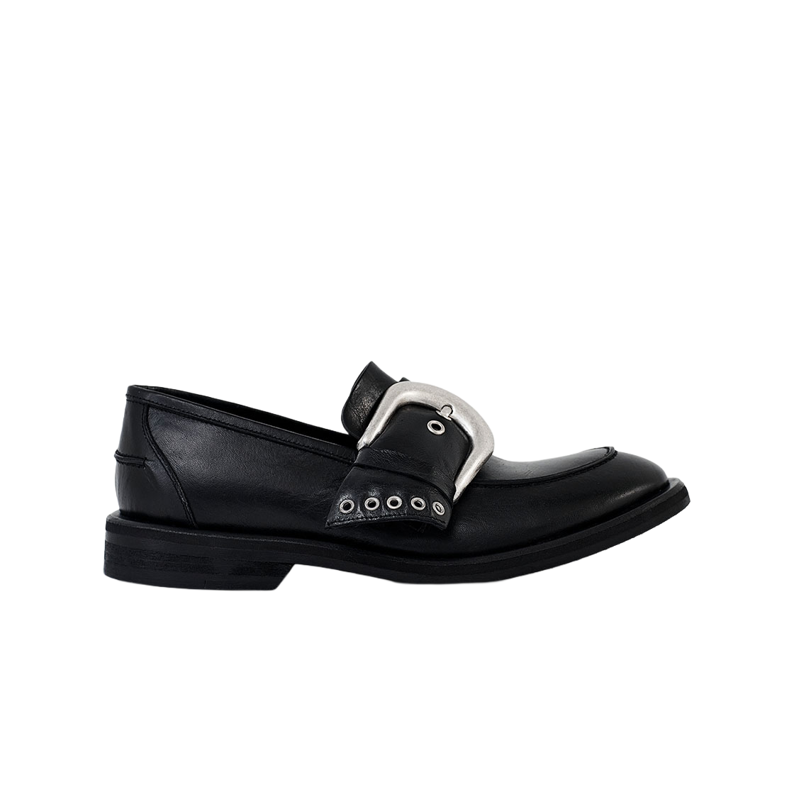 [6% 적립] 네거티브쓰리 빈티지 청키 로퍼 블랙([6% 적립] NegativeThree Vintage Chunky Loafer Black)