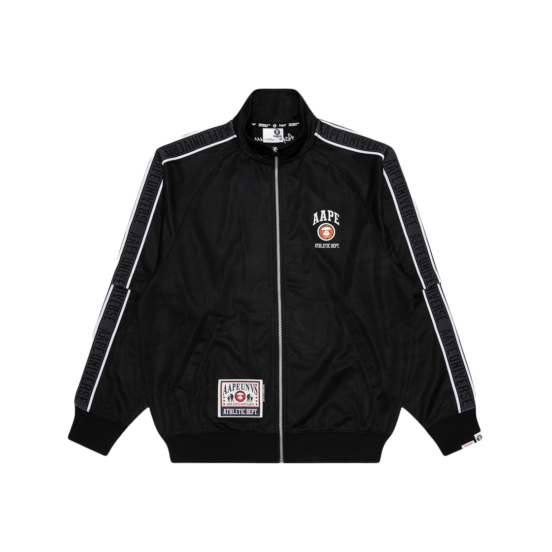 에이프 집업 스웨터 블랙