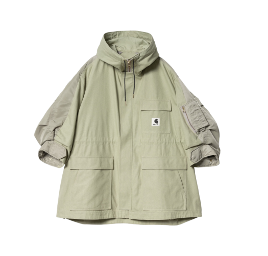 sacai✖Carhartt WIP Duck✖Nylon twill coat Feb2021Session12442_TMHILHPS20