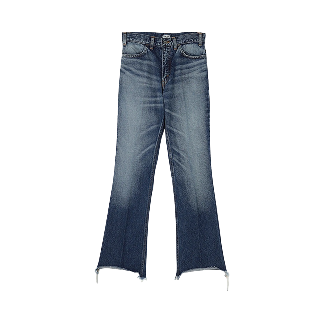 인스크리어 002 플레어 데님 다크 블루 유즈드 - 24FW(Inscrire 002 Flare Denim Dark Blue Used - 24FW)